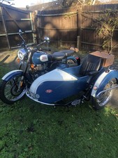 Motorcycle And Sidecar