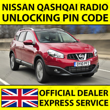 ✅NISSAN QASHQAI CAR RADIO NAVIGATION UNLOCKING PIN CODE DECODING FAST SERVICE✅
