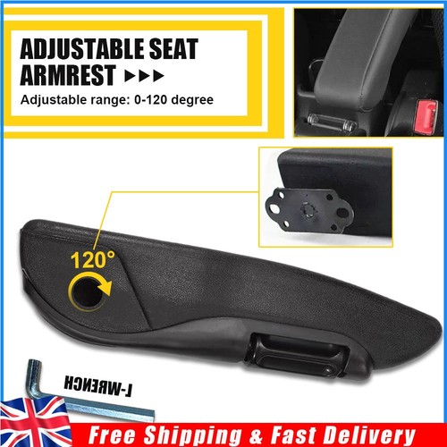 Car seat armrest left - armrest, side