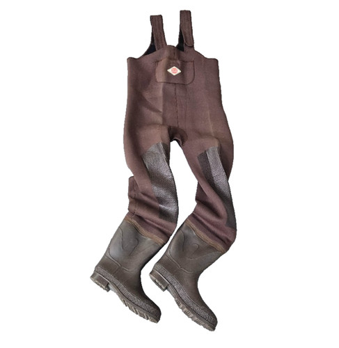 Red ball fishing waders - red,