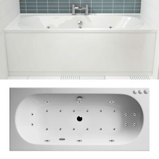 Nuie Otley Whirlpool Bath
