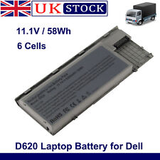 D620 Battery for Dell Latitude D630 D631 D630C D630N D631N Precision M2300 58Wh