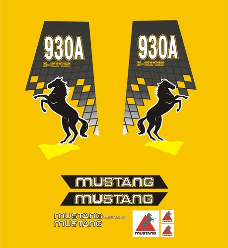 Mustang 930a skid steer - 930a, loader