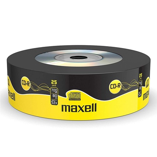 Maxell blank discs 25 - cd-r,
