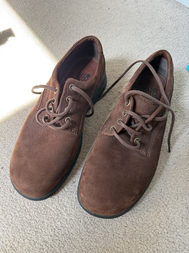 Ecco soft brown leather shoes - soft,