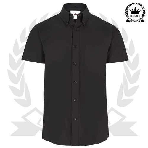 Relco mens oxford cotton shirt - oxford,