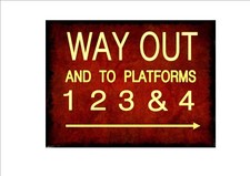 Railway Station Sign