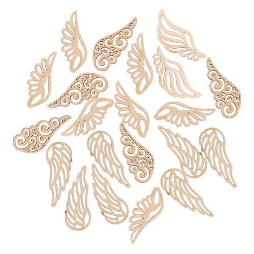 Pcs wood cutouts decoration - pcs,