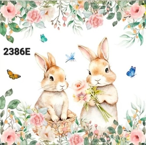 Easter lunch size paper - size,