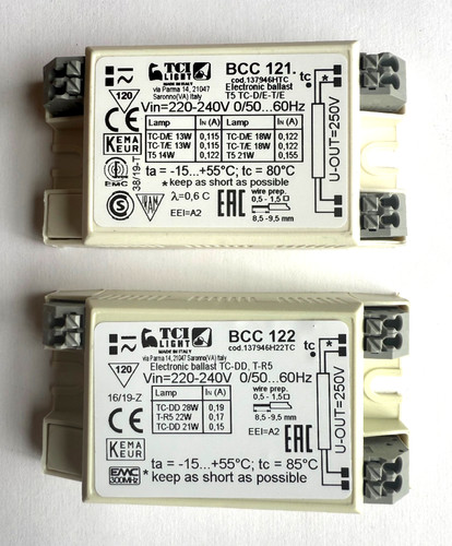 Tci electronic ballast 13w 28w - electronic,