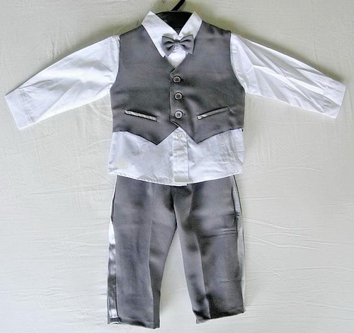 Baby boy grey formal piece - baby,