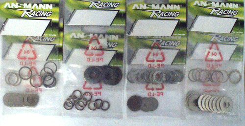 Washers shims 12 - washers, 1/12