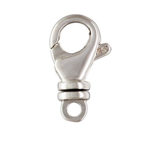 5mm sterling silver - 16.5mm, swivel