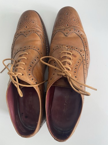Loake men tan brown leather - men's,