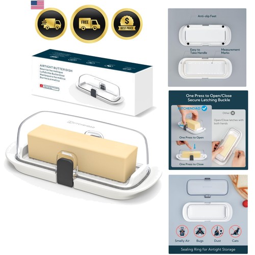 One handed airtight butter - airtight,