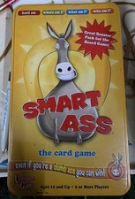 427. UNIVERSITY GAMES Smart Ass Fun Family Card Game Tin 12+