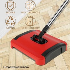 Ewbank Speedsweep 525 Carpet Sweeper, Manual with Wide Cleaning Path