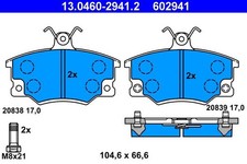 13.0460-2941.2 BRAKE PAD SET