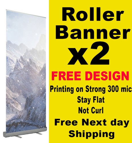 Roller banner pull up - x,