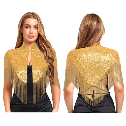 Women shawl bolero sequin - women,