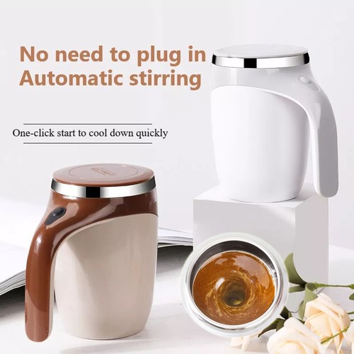 Self stirring mug - stirring,