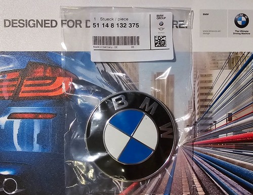 New genuine bmw bonnet emblem - bmw,