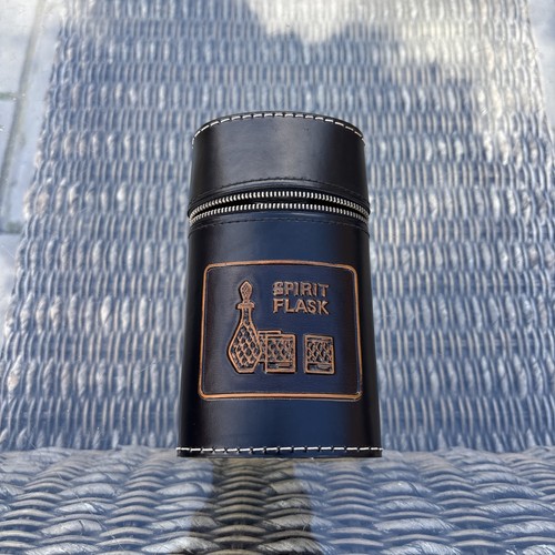 Vintage spirit flask - vintage, &