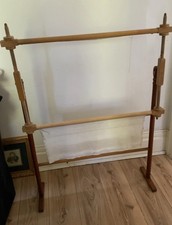 Antique French Tapestry Wooden