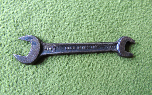 Vintage spearpoint spanner - vintage,