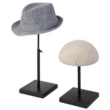 Black Metal Dome Hat Holder