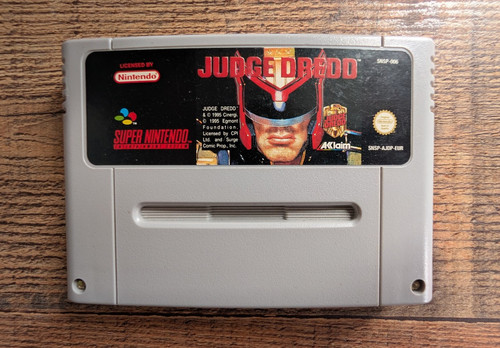Judge dredd super nintendo - judge,