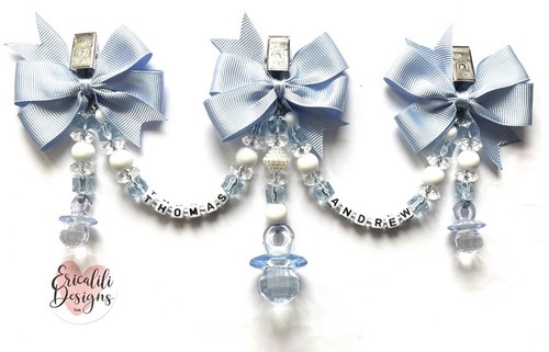 Triple blue personalised - triple,