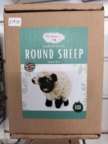 Woolly sheep needle felting - sheep,