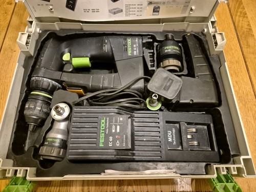Festool cdd 12fx - drill, x2