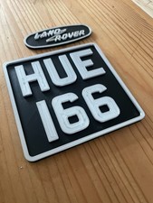 Toylander / Tot Rod Numberplates And Land Rover Badges