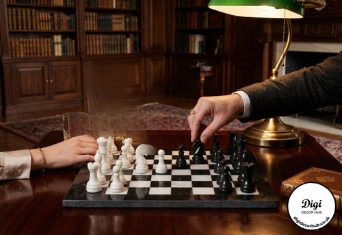 Marble onyx stone - stone, chess