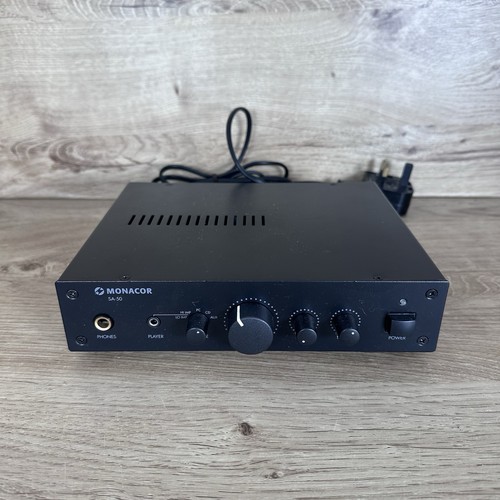 Monacor compact stereo - sa-50,