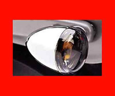 60MM POP ON TURN SIGNAL SMOKED LENS WITH BLUBS KIT FITS HARLEYS FAT BOB/BOY/DYNA