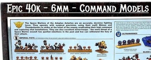 6mm games workshop epic 40k - games,
