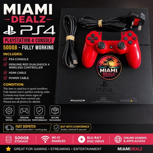 Sony playstation ps4 500gb - playstation,