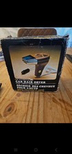 Vintage 1970s 12v Car Travel Mini Hair Dryer Camper Brown/Chrome Prop Travel 