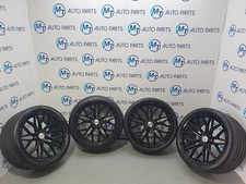 BMW M5 JWL VIA FLOW TECHNIK ALLOY WHEELS SET F10 R20 9JX20 ET35 10.5JX20 ET42 
