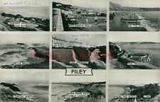 1966 Filey 9 views Real Photo