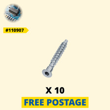 10 x 110907 IKEA Silver Hex