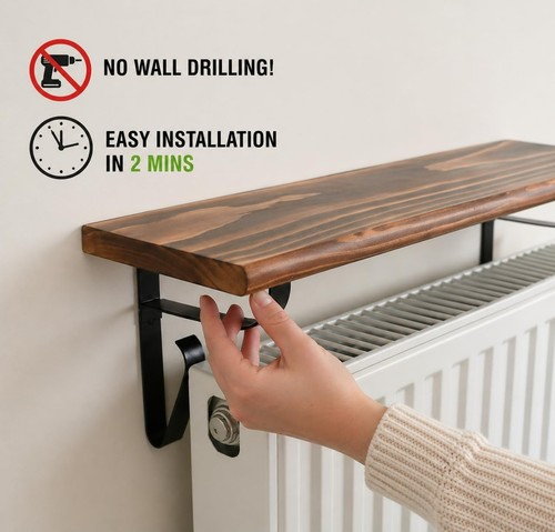 Radiator shelf 110cm no - shelf,
