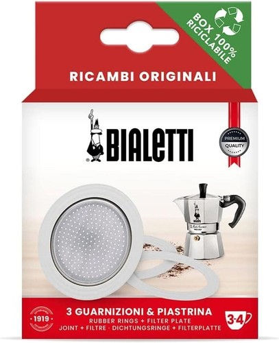 Bialetti filter gasket set - bialetti, for