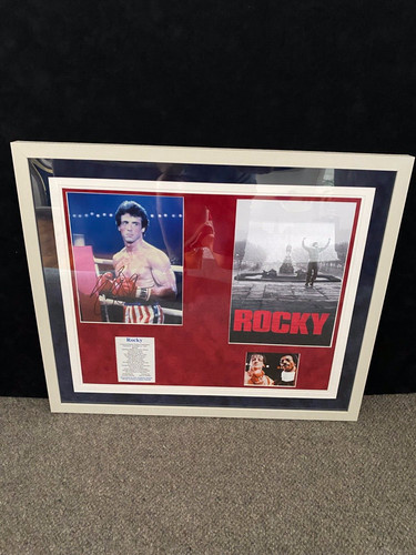 Sylvester stallone signed - stallone,