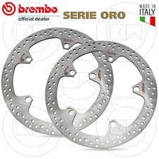 Pair Of 2 Front Brake Discs