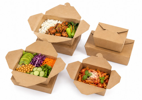 Kraft takeaway food boxes - takeaway,