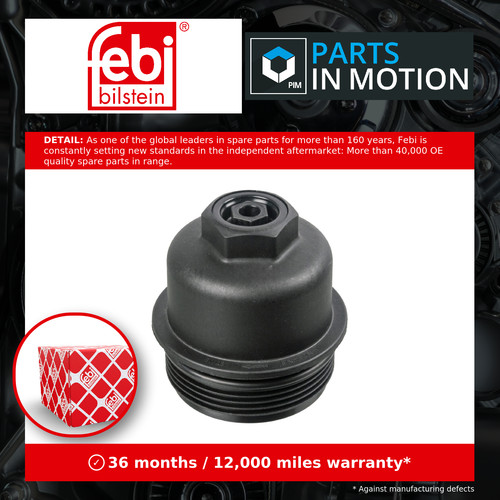 Oil filter cap 187824 febi - oil,